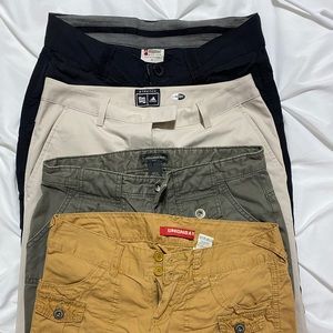 Lot of 4 capris.  Various sizes.  All great condition!